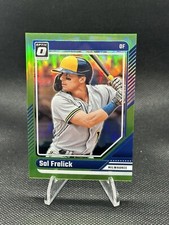 SAL FRELICK 2024 Donruss Optic GREEN 86/149 Milwaukee