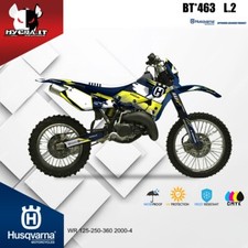 Hochglanz Grafik Kit für Husqvarna WR 125-250-360 2000-4