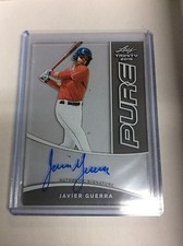 2015 Leaf Trinity Baseball PURE PA-JG1 Javier Guerra RC Autograph AUTO