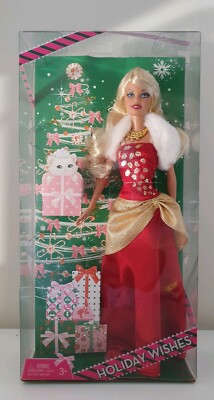 barbie holiday wishes doll
