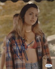 Peyton List Cobra Kai Autographed Signed 8x10 Photo COA 