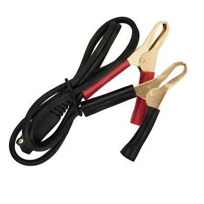 Stecker Adapter Batterie Ladegerät Blei Kabel Stecker Krokodilklemme passend für Optimate
