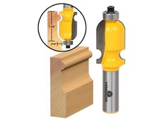 1-3/8" Architectural Molding Router Bit - 1/2" Shank - Yonico 16140