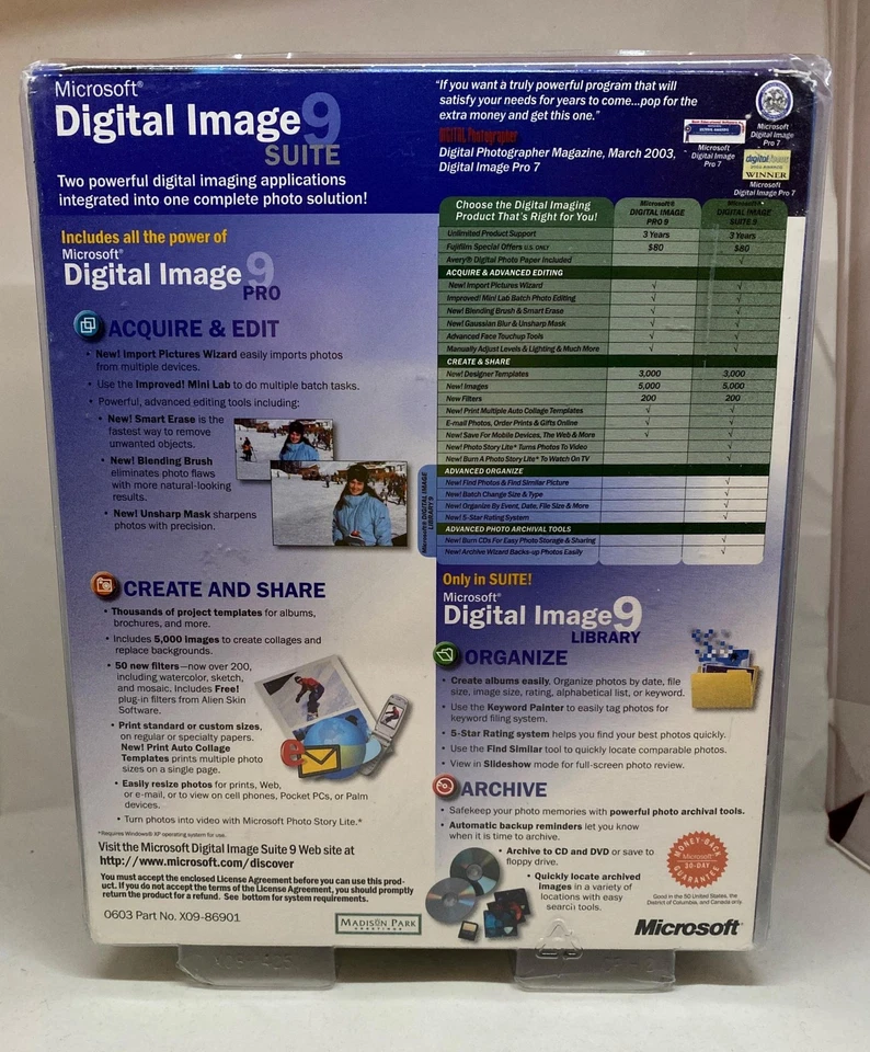 Microsoft Digital Image Suite 9 - Older Version (S83-00021) - Image 2 of 2