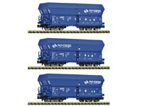 Fleischmann 6660086 - 3-Tlg. Set: Selbstentladewagen, Pkp Cargo - Spur N - Neu