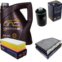 SCT Inspektionspaket 5L Mannol 5W-40 FüR Audi A3 1.8 Tfsi 2.0 Q3 VW Golf VI