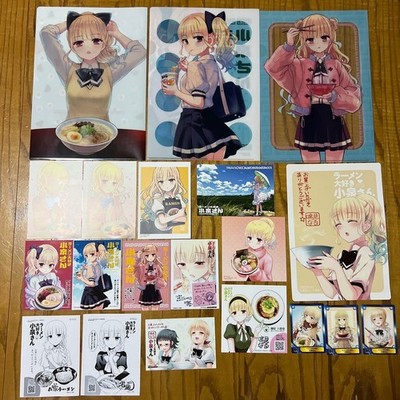 Koizumi-san Ramen Love 20-Piece Bonus Set Clear File Brd & Cards Used
