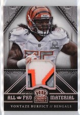 2014 Panini Crown Royale All Pro Materials Prime 83/99 Vontaze Burfict #12 0c6