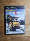 Ski Doo Snow X Racing Sony PlayStation PS2 Snowmobile Racing Sports Video Game