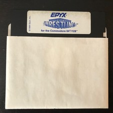 Commodore Epyx Wrestling Game Diskette