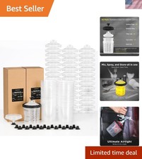 Disposable Paint Spray Gun Cup Paint System For Hvlp And Lvlp Paint Spray Pa... Disposable Paint Spray Gun Cup Paint System For Hvlp And Lvlp Paint Spray Pa...