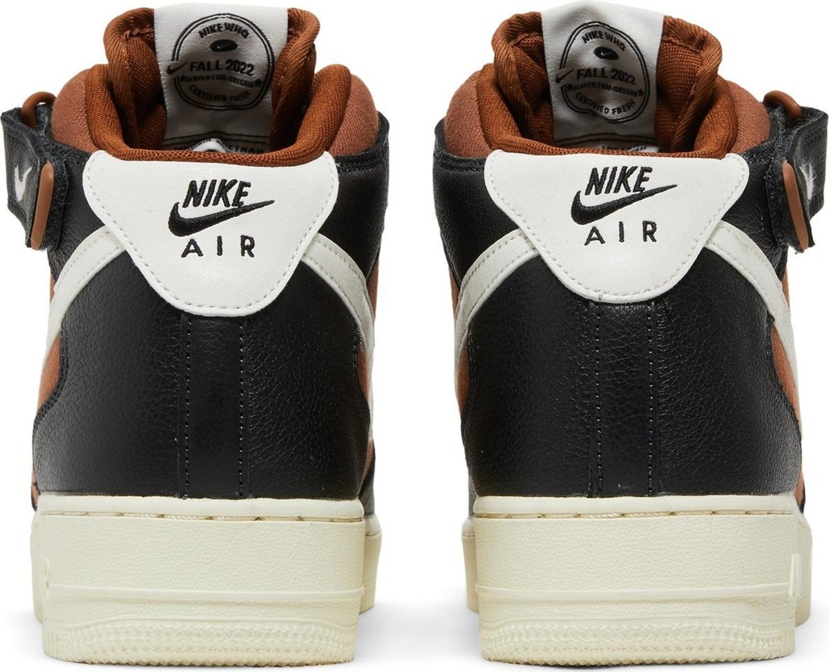 DQ8766-001] Mens Nike Air Force 1 Mid '07 'Vintage Off-Noir Pecan