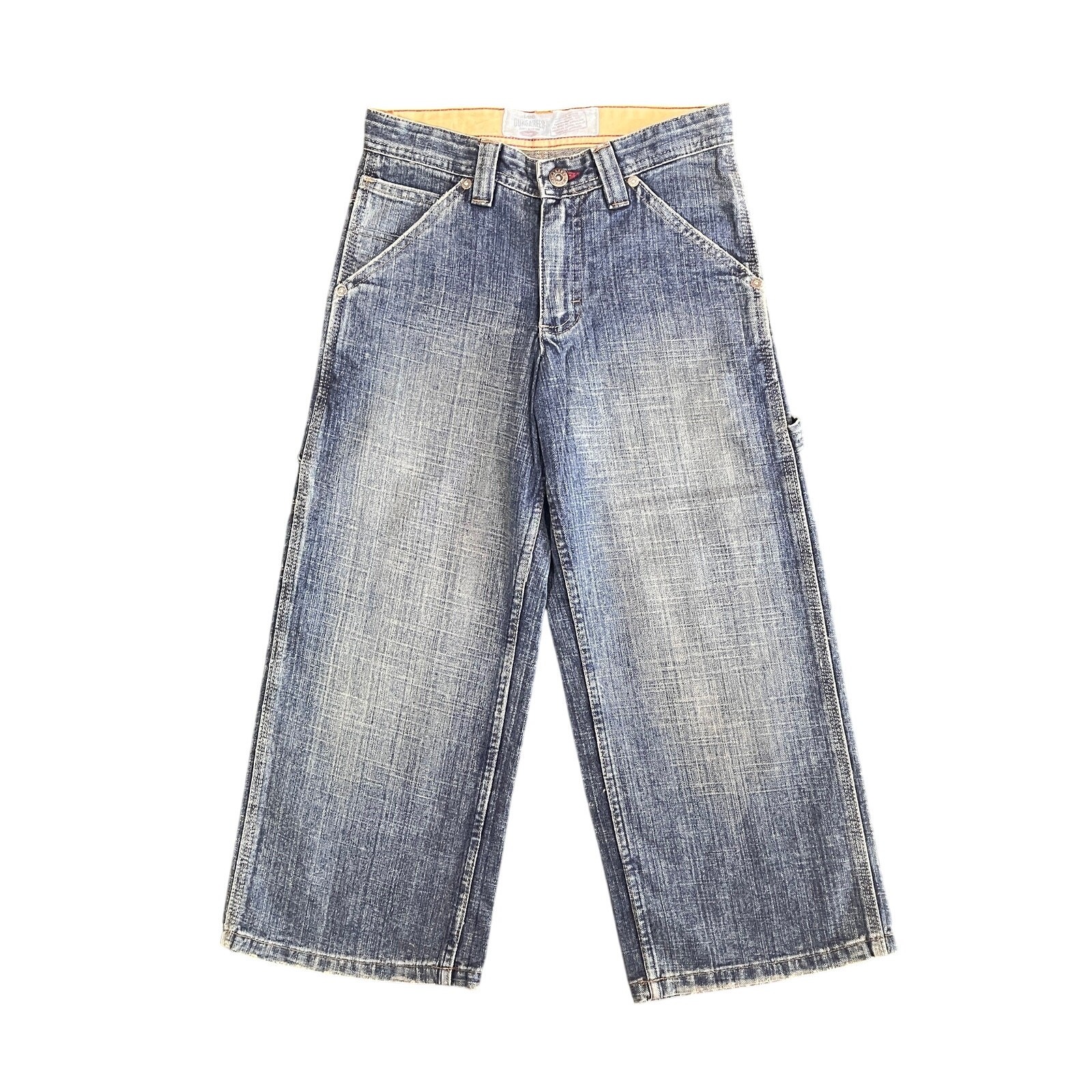 Womens 8r Blue Carpenter Denim Wokwear Baggy 90s