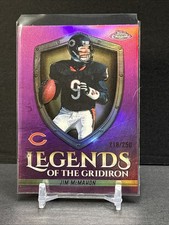 2025 Topps Chrome Football Jim McMahon Legends of the Gridiron Pink /250
