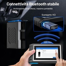 Diagnosi Auto OBD2 Artidiag800 Bt2 Bluetooth Sistema Completo Oltre 28 Funzioni - Miniatura 5
