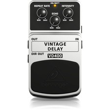 Behringer VD400 Analog Delay Pedal Bucket Brigade Echo Guitar Effects
