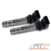 2X ZÜNdspule FÜR Audi A3 Seat Skoda VW Golf 5 6 Polo 6R Touran 1.2 1.4 TSI 1.6