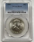 1961 Franklin Half Dollar 50c PCGS MS-64 Mint State US Coin