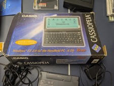 Casio Cassiopeia A-20 Windows CE Handheld PC   Boxed   Untested