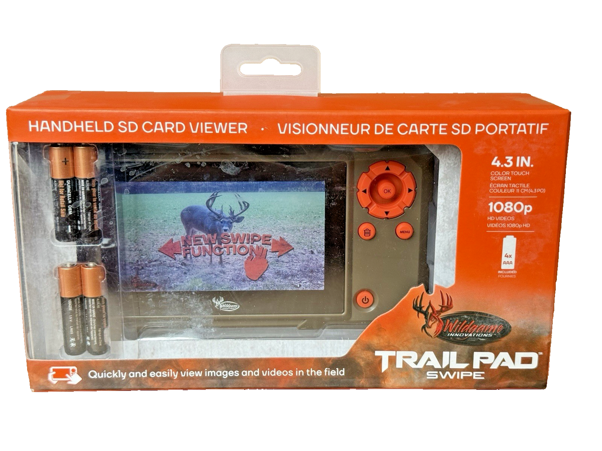Wildgame Innovations VU60 Trailpad Swipe SD Card Reader W Wildgame Innovations VU60 Trailpad Swipe SD Card Reader W
