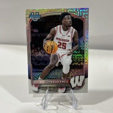 2025-26 Bowman Chrome John Blackwell 1st Bowman Mojo #BCP-78 - Wisconsin