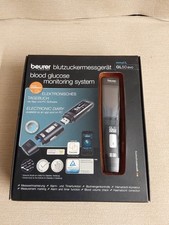 Beurer GL50 Evo Blood Glucose Monitor Kit mmol/L Diabetes Tester USB