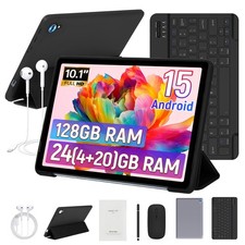 Android 15 10.1 inch Tablet 20 4 20 GB RAM 128GB ROM IPS LCD Widevine L1 WIFI HD