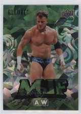 2024 Upper Deck Allure AEW Green Quartz /99 MJF #36 1g0e
