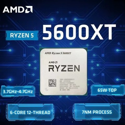 AMD Ryzen 5 5600XT 6-Core 12-Thread CPU | AM4 | Neu Versiegelt | OEM TRAY | UK Verkäufer