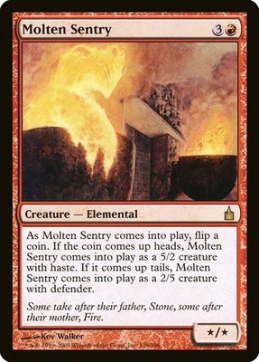 Ravnica: City of Guilds Molten Sentry MTG Magic the Gathering NM