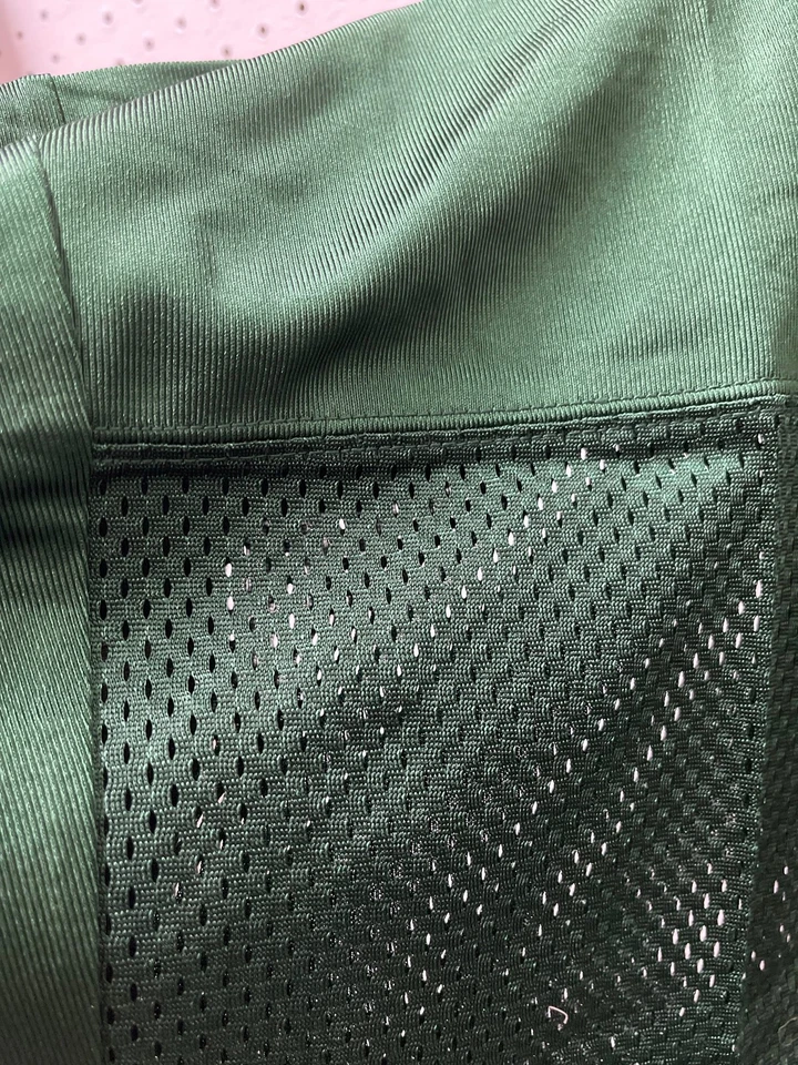 Premium Green Football Mesh Practice Jersey Russell Athletic Youth Size M or XL - Image 3 of 3