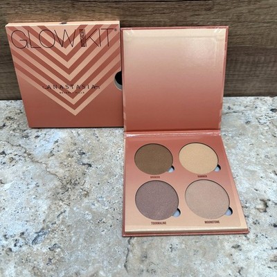 Anastasia Beverly Hills SUN DIPPED Glow Kit 4 Shade Highlighter Palette New
