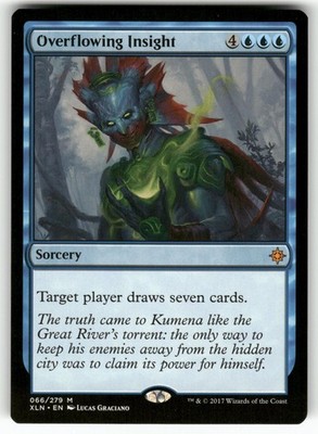 Overflowing Insight 66 Mythic Ixalan Magic: The Gathering Near Mint