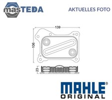 CLC 190 000S ÖLKÜHLER KÜHLER ÖL MAHLE ORIGINAL FÜR FORD KA 1.3 TDCI 55KW