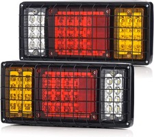 40 Led Trailer Tail Lights Kit Waterproof Trailer Lights With Reverse Turn Campe
