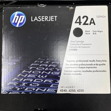 HP 42A Q5942A Black Toner Cartridge for HP LaserJet NEW FACTORY SEALED