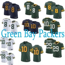 Men's Packers 2025 Player Game Stitched Jersey NWT