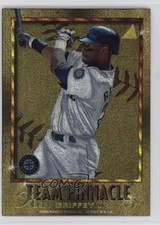 1996 Pinnacle Team Pinnacle Ken Griffey Jr Reggie Sanders #6 HOF 05k6