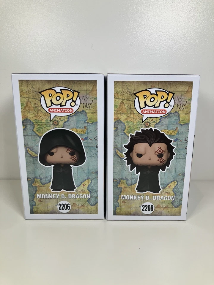 One Piece #2206 Monkey D. Dragon Funko Pop! ChronoToysExclusive Chase Bundle P/P — 第 3/4 张图片