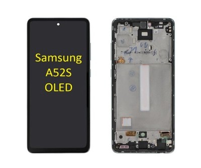 Display für Samsung Galaxy A52S 5G SM-A528B OLED Touchscreen mit Rahmen