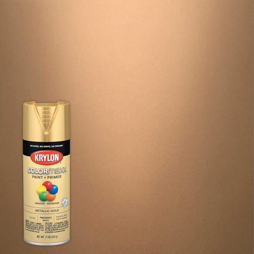 K05588007 COLORmaxx Spray Paint and Primer for Indoor/Outdoor Use, Metallic G... - Picture 4 of 9