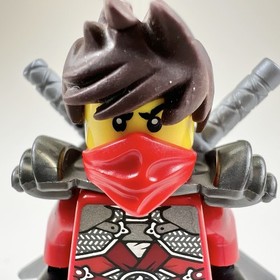 LEGO Ninjago Kai Minifigure Stone Armor Rebooted Njo0186 Authentic Genuine RARE