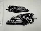 2026 Ram 1500 2500 5.7L 6.4L V8 Hemi 3D Fender Emblem Decal Badge 2 Chrome