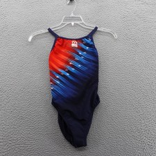 TYR One Piece Swimsuit Size Small 30 Patriotic Splash Design NWT