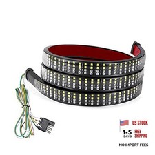 60 Inch LED Truck Tailgate Light Strip Quad Row Bed Tail Light Bar Two Colors