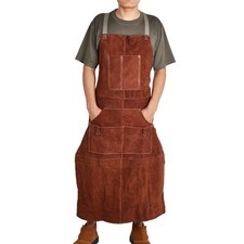105cm x 60cm Cowhide Apron for Professional Welders Includes Pair of Gloves