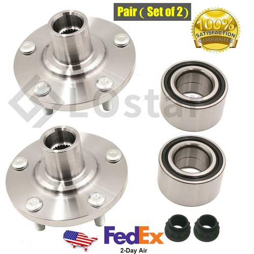 Pair(2) Front Wheel Hub & Bearing Assembly Fits 0105 Toyota RAV 4 eBay