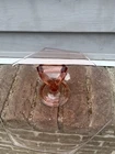 Pink Glass  Tidbit Tray Sandwich Depression Glass