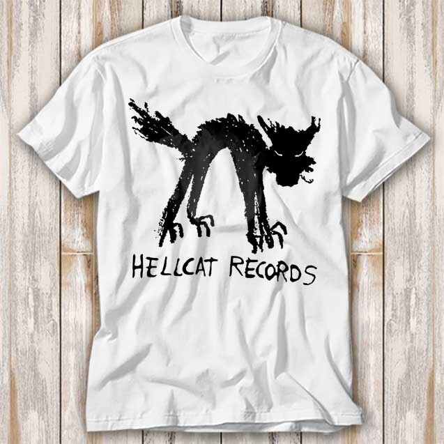 Vinyl Records Seattle Record Store Music Cat Hellcat T Shirt Top Tee Unisex 4017-image