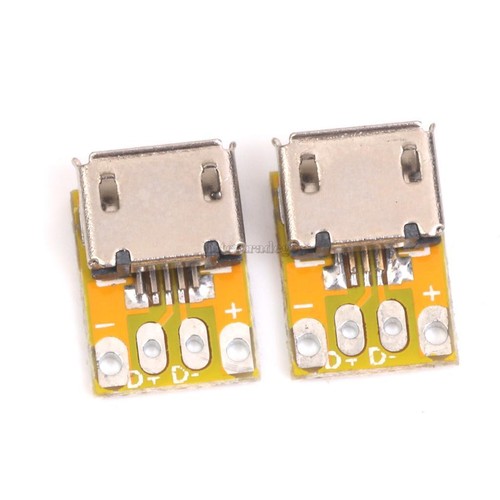 10pcs MICRO-B USB Female Port Connector Breakout Board Socket Power Arduino - Picture 3 of 9